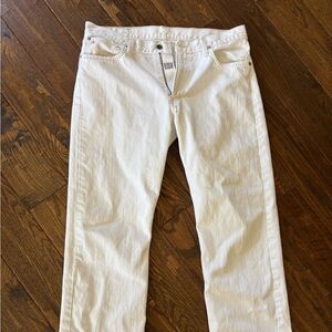 Ralph Lauren White Denim Jeans